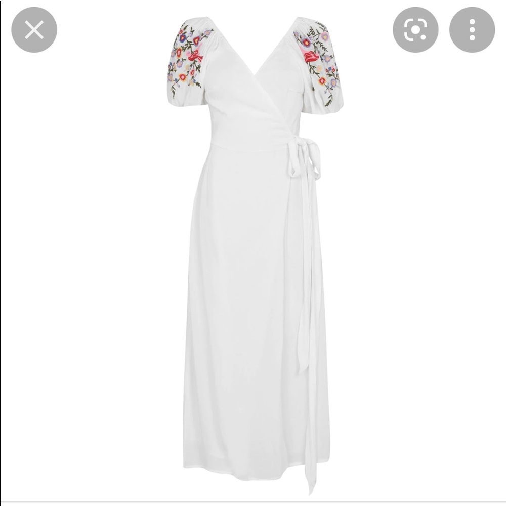 Never Fully Dressed Meadow wrap dress